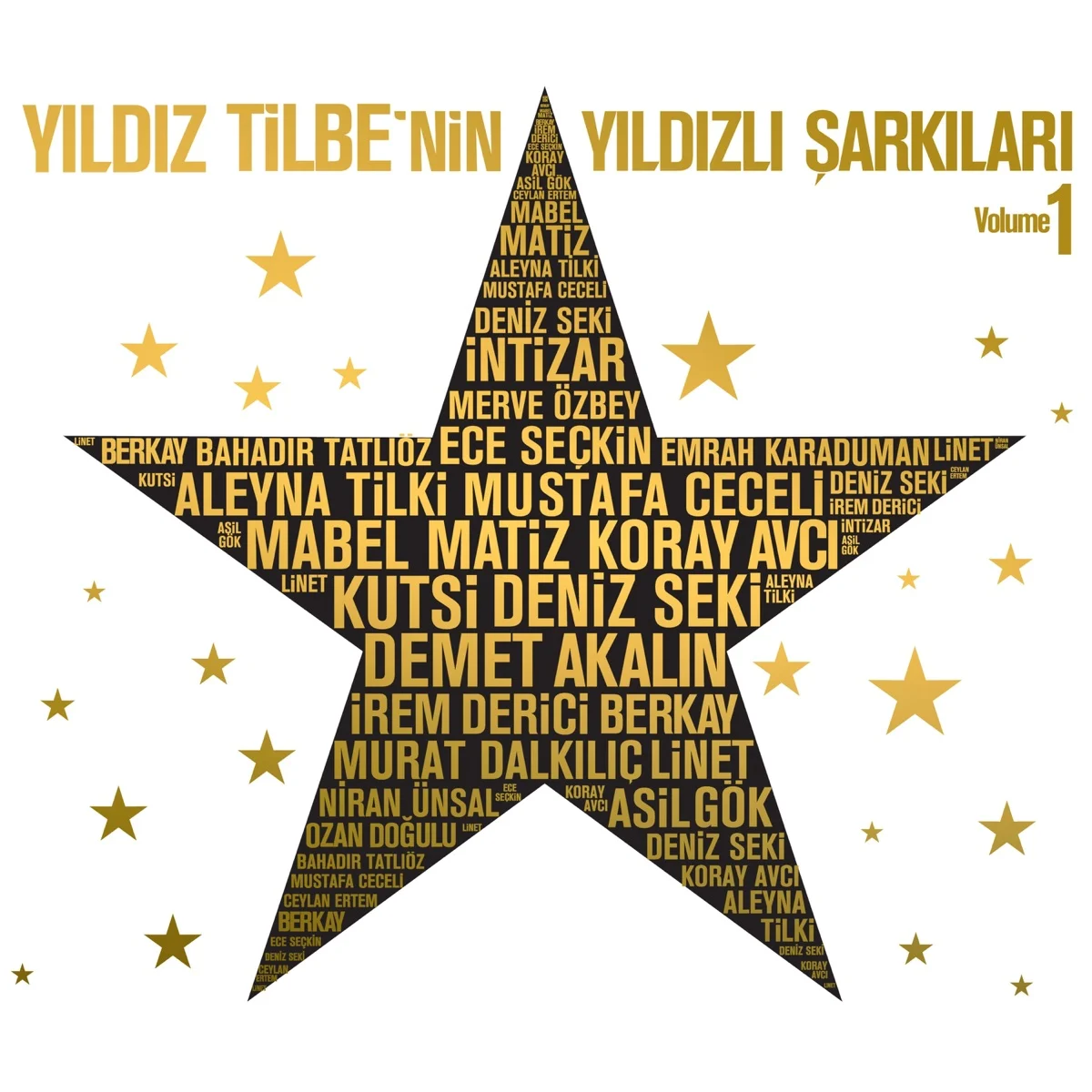 Yıldız Tilbe'nin Yıldızlı Şarkıları, Vol. 1 albüm kapağı