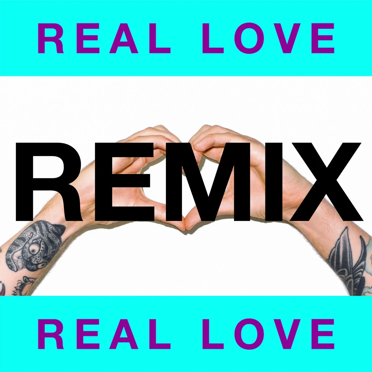 Real Love [Sak Noel, Salvi & Franklin Dam Remix] resmî yayın kapağı