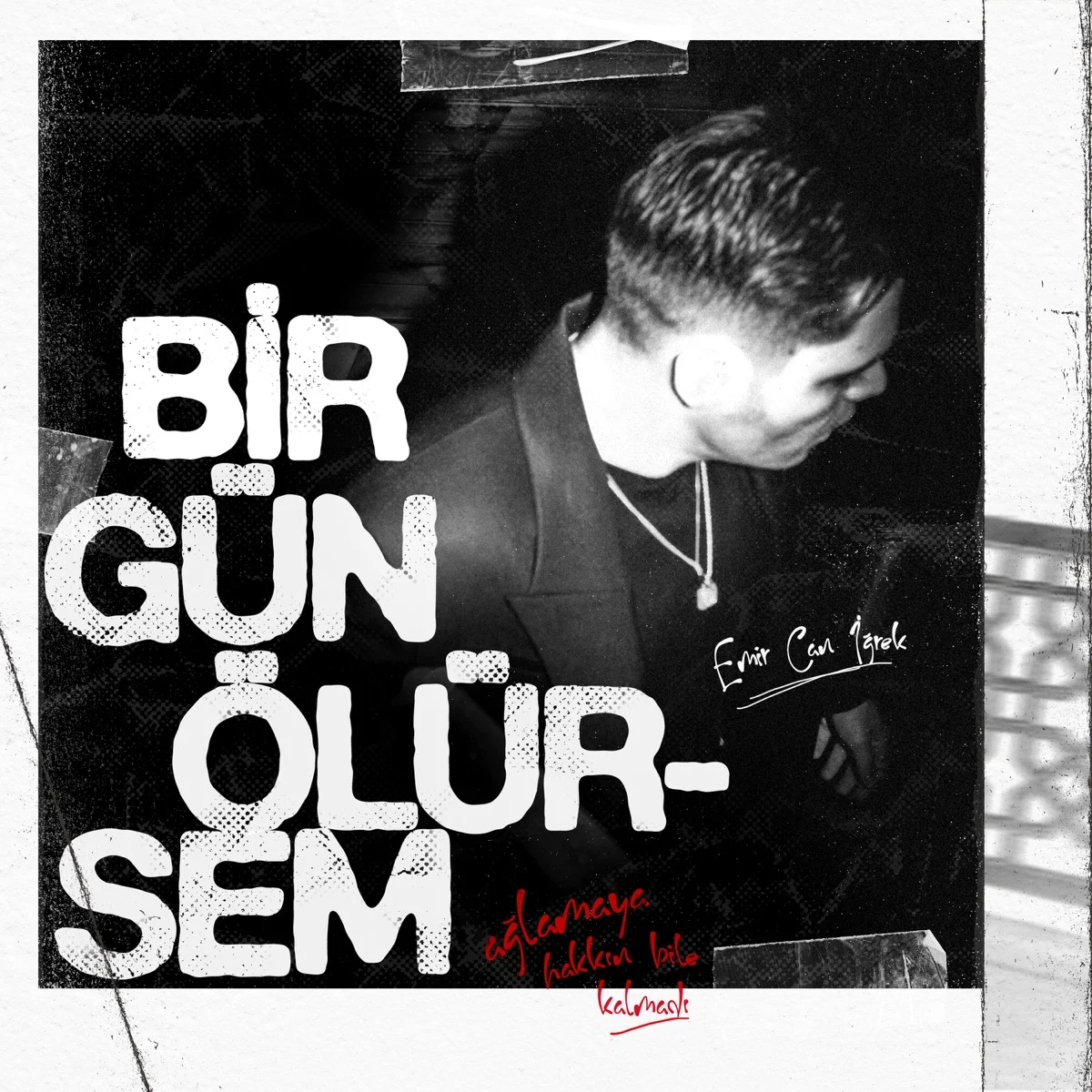 Bir Gün Ölürsem - Single resmî yayın kapağı