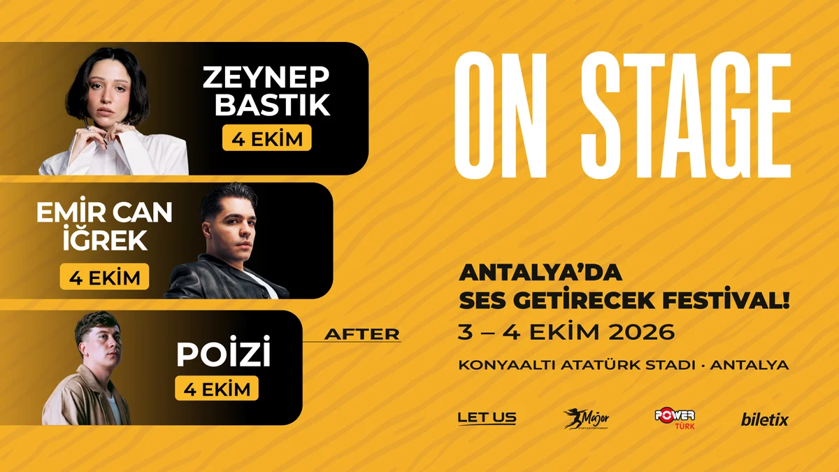 Resmî etkinlik sayfasındaki tanıtım görseli; gerçekleşmiş konser karesi değildir. · Emir Can İğrek